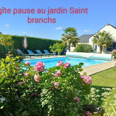 Gite Pause Au Jardin Saint-Branchs Exterior foto